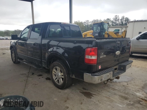 2008 Ford F-150 XLT with VIN 1FTPW12V38FB49393, listed as a Copart auction lot 52054265 with 301,847 mi miles and Salvage Title. Bid and sale history available at carsss.com. Image 2.