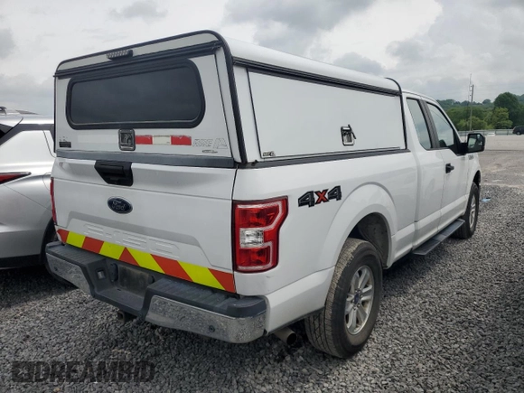 2019 Ford F-150 XL with VIN 1FTFX1E5XKKC16722, listed as a Copart auction lot 52537815 with 137,317 mi miles and Clean title. Bid and sale history available at DreamBid. Image 3.