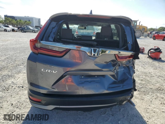 2022 Honda CR-V EX-L with VIN 5J6RW1H86NA013675, listed as a Copart auction lot 56299485 with 29,227 mi miles and Salvage title. Bid and sale history available at DreamBid. Image 6.