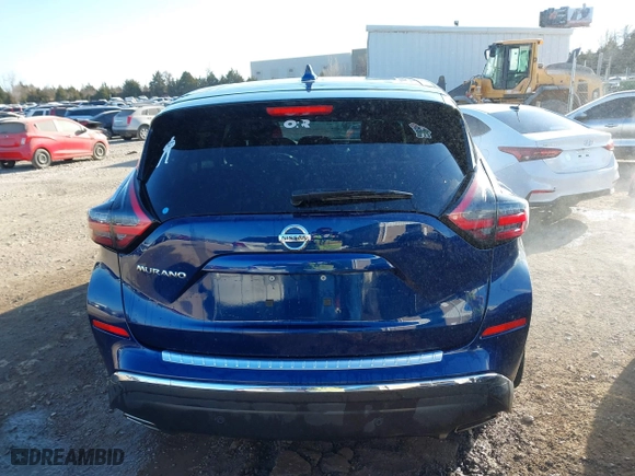 2020 Nissan Murano S with VIN 5N1AZ2AJ3LN152063, listed as a IAAI auction lot 41376186 with 85,022 mi miles. Bid and sale history available at carsss.com. Image 16.