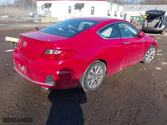 2014 Honda Accord Coupe EX with VIN 1HGCT1B78EA008211, listed as a IAAI auction lot 41445955 with 1 mi miles. Bid and sale history available at carsss.com. Image 4.