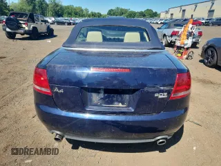 2007 Audi A4 2.0T with VIN WAUDF48H17K027091, listed as a Copart auction lot 65282805 with 88,245 mi miles and Salvage title. Bid and sale history available at DreamBid. Image 6.