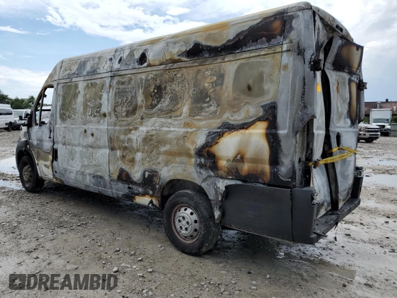 2018 Ram ProMaster Cargo with VIN 3C6URVJG3JE158834, listed as a Copart auction lot 65347754 with Not Provided miles and Salvage Title. Bid and sale history available at carsss.com. Image 2.