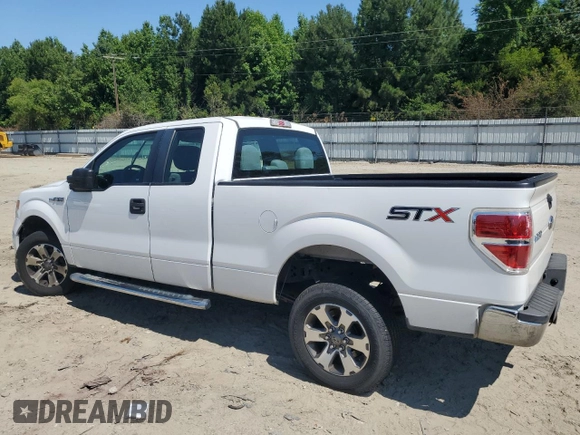 2014 Ford F-150 XL with VIN 1FTEX1CMXEFC47200, listed as a Copart auction lot 58397845 with Not provided miles and Clean title. Bid and sale history available at DreamBid. Image 2.