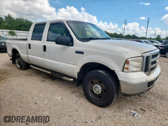 2007 Ford F-250 XL with VIN 1FTSW21537EA79478, listed as a Copart auction lot 61970925 with 183,017 mi miles and Clean title. Bid and sale history available at DreamBid. Image 4.