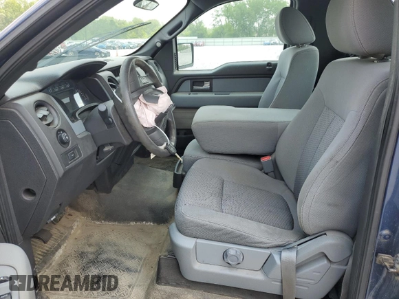 2013 Ford F-150 XL with VIN 1FTMF1CM2DKF46457, listed as a Copart auction lot 59734735 with Not provided miles and Salvage title. Bid and sale history available at DreamBid. Image 7.