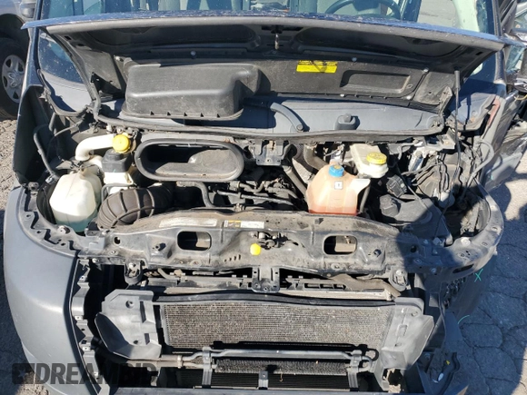 2017 Ram ProMaster Cargo with VIN 3C6TRVDG8HE528693, listed as a Copart auction lot 73675714 with 125,876 mi miles and Salvage Title. Bid and sale history available at carsss.com. Image 12.