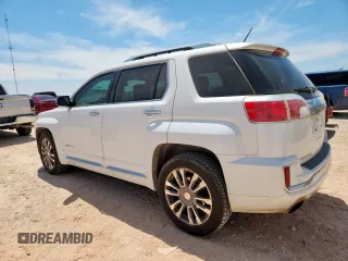 2016 GMC Terrain Denali with VIN 2GKFLRE38G6297159, listed as a Copart auction lot 61888255 with 135,528 mi miles and Clean title. Bid and sale history available at DreamBid. Image 2.
