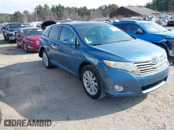 2010 Toyota Venza with VIN 4T3BA3BB3AU011027, listed as a IAAI auction lot 41790395 with 186,153 mi miles and . Bid and sale history available at DreamBid. Image 1.