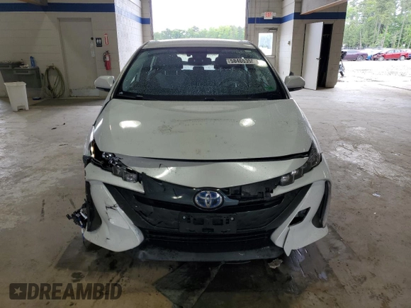 2022 Toyota Prius LE with VIN JTDKAMFP1N3224062, listed as a Copart auction lot 58465355 with 60,981 mi miles and Salvage title. Bid and sale history available at DreamBid. Image 5.