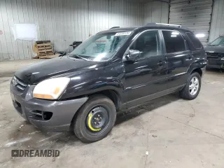 2005 Kia Sportage LX with VIN KNDJF723557033271, listed as a Copart auction lot 84699134 with 182,798 mi miles and Non Repairable. Bid and sale history available at carsss.com. Image 1.