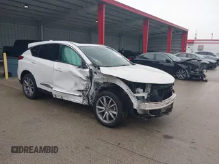 2021 Acura RDX Technology with VIN 5J8TC1H56ML011567, listed as a IAAI auction lot 40138965 with 22,938 mi miles and . Bid and sale history available at DreamBid. Image 1.