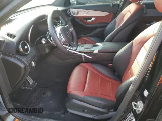 2021 Mercedes-Benz GLC with VIN W1N0J8EBXMF920851, listed as a Copart auction lot 46797725 with 88,523 mi miles and Salvage Title. Bid and sale history available at carsss.com. Image 7.