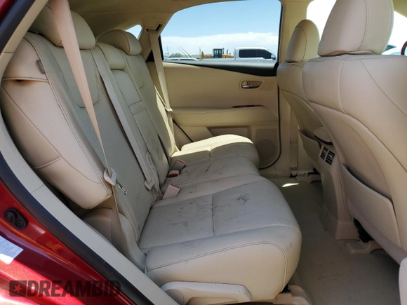 2010 Lexus RX 350 with VIN 2T2BK1BA6AC063864, listed as a Copart auction lot 63141325 with 104,698 mi miles and Salvage title. Bid and sale history available at DreamBid. Image 11.