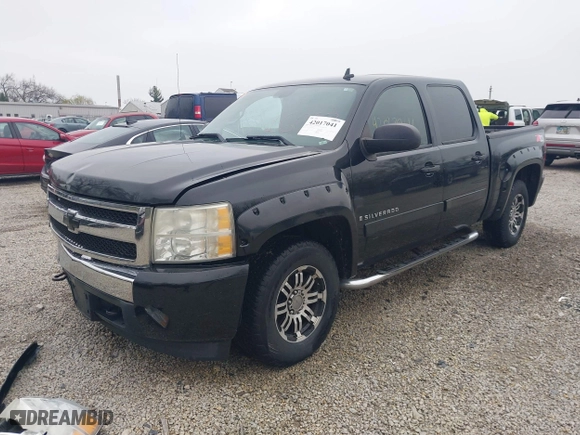 2008 Chevrolet Silverado 1500 LTZ with VIN 3GCEK13J38G310578, listed as a IAAI auction lot 42017041 with 231,632 mi miles. Bid and sale history available at carsss.com. Image 19.
