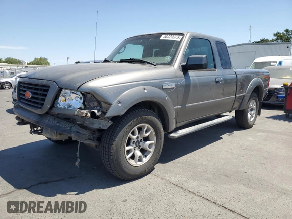 2008 Ford Ranger XL z VIN 1FTZR15E38PA59134, wystawiony jako Copart lot #58420975 z przebiegiem 139 373 mil mil oraz Szkoda całkowita • Salvage title. Historia ofert i sprzedaży dostępna na DreamBid. Obrazek 1.