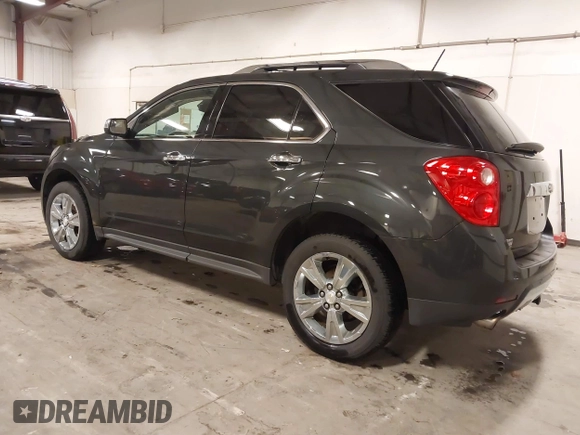 2014 Chevrolet Equinox LTZ with VIN 2GNFLHE35E6173649, listed as a IAAI auction lot 41748672 with 127,680 mi miles. Bid and sale history available at carsss.com. Image 3.