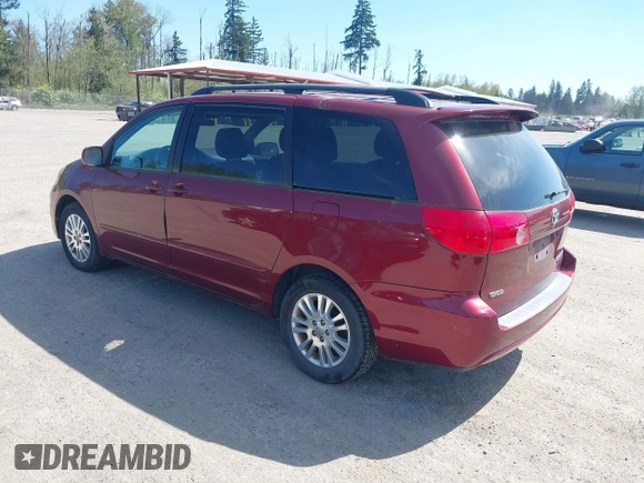 2009 Toyota Sienna XLE with VIN 5TDZK22C49S239176, listed as a IAAI auction lot 42054025 with 151,537 mi miles. Bid and sale history available at carsss.com. Image 3.