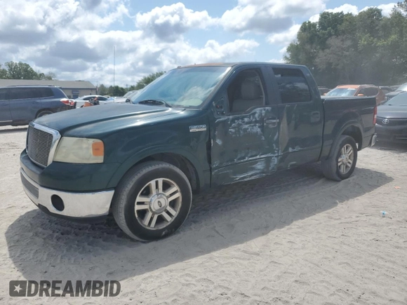 2007 Ford F-150 XLT with VIN 1FTPW12V27KA72733, listed as a Copart auction lot 54385085 with 160,676 mi miles and Salvage Title. Bid and sale history available at carsss.com. Image 1.