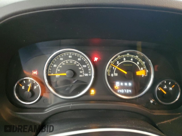2015 Jeep Compass High Altitude Edition with VIN 1C4NJCEAXFD210158, listed as a Copart auction lot 51787025 with 140,734 mi miles and Salvage Title. Bid and sale history available at carsss.com. Image 9.