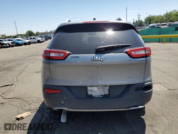 2016 Jeep Cherokee Limited z VIN 1C4PJLDB9GW221757, wystawiony jako Copart lot #60102155 z przebiegiem 114 663 mil mil oraz Szkoda całkowita • Salvage title. Historia ofert i sprzedaży dostępna na DreamBid. Obrazek 6.