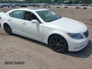 2008 Lexus LS 600h L with VIN JTHDU46F385005344, listed as a IAAI auction lot 42415220 with 109,971 mi miles and . Bid and sale history available at DreamBid. Image 1.