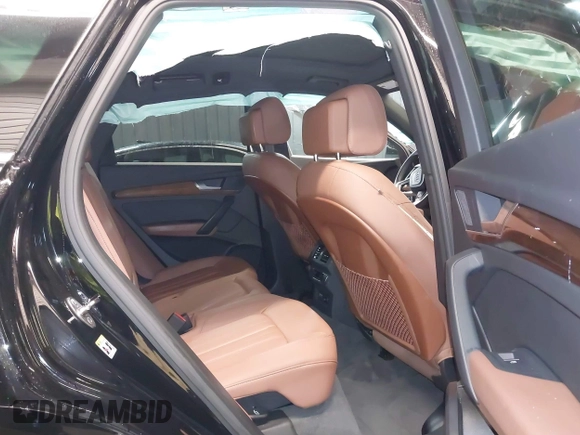2024 Audi Q5 Premium with VIN WA1ABAFY0R2064293, listed as a IAAI auction lot 41084226 with 5,701 mi miles and . Bid and sale history available at DreamBid. Image 8.
