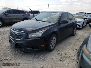 2014 Chevrolet Cruze LS with VIN 1G1PA5SH9E7448370, listed as a Copart auction lot 66185853 with 115,144 mi miles and Salvage Title. Bid and sale history available at carsss.com. Image 1.