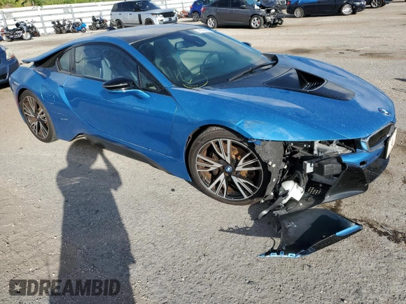 2016 BMW i8 z VIN WBY2Z2C54GV675234, wystawiony jako Copart lot #74126583 z przebiegiem 6272 mil mil oraz Szkody całkowita. Historia ofert i sprzedaży dostępna na DreamBid. Obrazek 4.