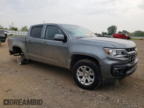 2022 Chevrolet Colorado 4WD LT with VIN 1GCGTCEN3N1310303, listed as a Copart auction lot 59660965 with 27,089 mi miles and Salvage title. Bid and sale history available at DreamBid. Image 4.