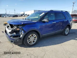 2014 Ford Explorer XLT z VIN 1FM5K7D82EGA58422, wystawiony jako Copart lot #51566675 z przebiegiem 150 767 mil mil oraz Szkoda całkowita • Salvage title. Historia ofert i sprzedaży dostępna na DreamBid. Obrazek 1.