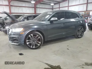 2018 Audi SQ5 Prestige with VIN WA1C4AFY6J2126545, listed as a Copart auction lot 62265185 with 78,396 mi miles and Salvage title. Bid and sale history available at DreamBid. Image 1.