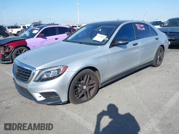 2014 Mercedes-Benz S-Class S 550 with VIN WDDUG8CB2EA057350, listed as a IAAI auction lot 41718815 with 67,137 mi miles. Bid and sale history available at carsss.com. Image 17.