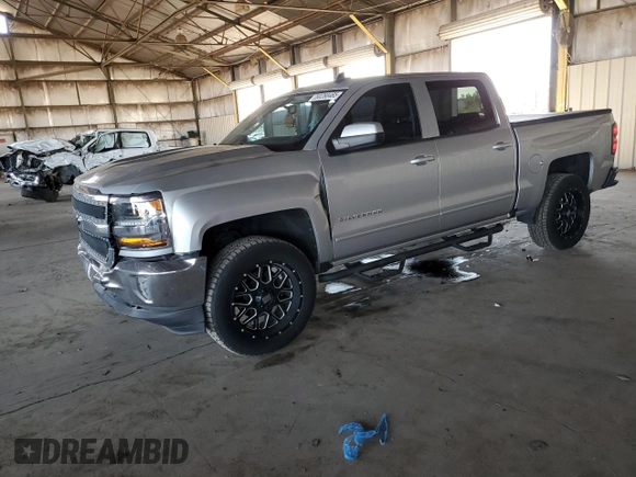 2018 Chevrolet Silverado 1500 LT with VIN 3GCPCREC3JG209209, listed as a Copart auction lot 50268485 with 87,581 mi miles and Salvage Title. Bid and sale history available at carsss.com. Image 1.