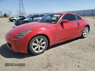 2003 Nissan 350Z Enthusiast with VIN JN1AZ34D63T119721, listed as a Copart auction lot 54730245 with 171,342 mi miles and Salvage Title. Bid and sale history available at carsss.com. Image 1.