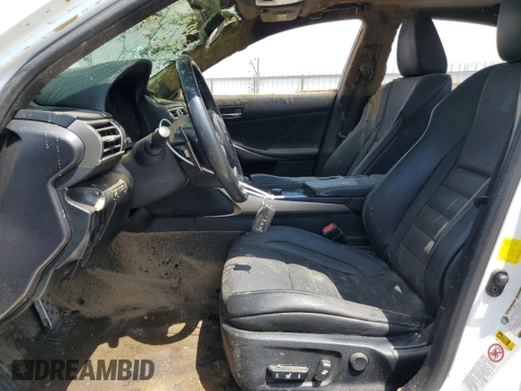 2014 Lexus IS 250 with VIN JTHBF1D20E5036840, listed as a Copart auction lot 53467885 with Not Provided miles and Salvage Title. Bid and sale history available at DreamBid. Image 7.