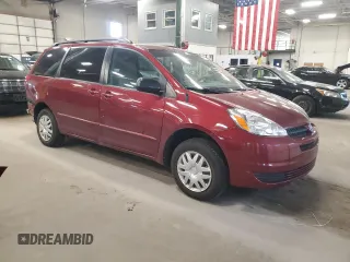 2005 Toyota Sienna CE with VIN 5TDZA23C75S248742, listed as a Copart auction lot 54779615 with 52,865 mi miles and Salvage Title. Bid and sale history available at DreamBid. Image 4.