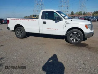 2013 Ford F-150 XL with VIN 1FTNF1CF4DKD97474, listed as a IAAI auction lot 42056335 with 150,132 mi miles. Bid and sale history available at carsss.com. Image 1.