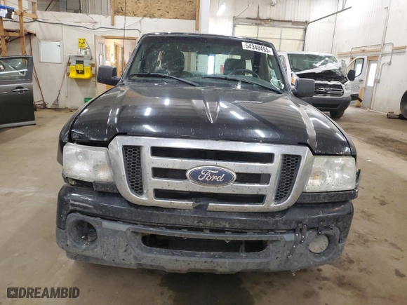 2010 Ford Ranger XL with VIN 1FTKR1AD0APA12180, listed as a Copart auction lot 54348495 with 295,212 mi miles and Clean Title. Bid and sale history available at carsss.com. Image 5.