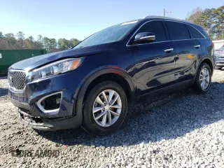2018 Kia Sorento LX with VIN 5XYPG4A3XJG399361, listed as a Copart auction lot 46844625 with 90,970 mi miles and Salvage Title. Bid and sale history available at carsss.com. Image 1.