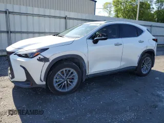 2023 Lexus NX with VIN JTJGDCAZ6P5010852, listed as a Copart auction lot 51527835 with 23,813 mi miles and Salvage Title. Bid and sale history available at carsss.com. Image 1.