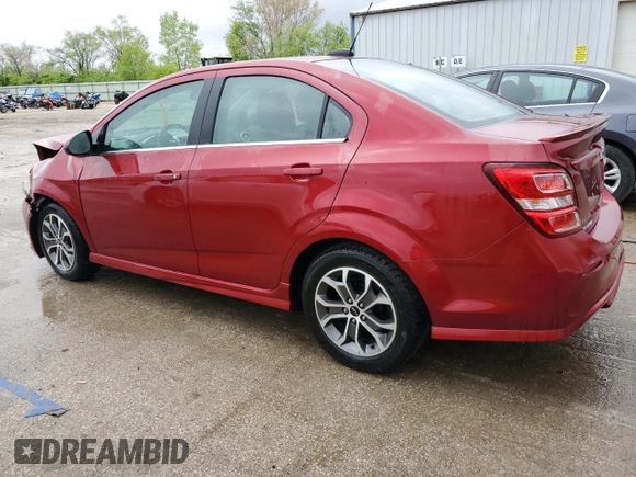 2018 Chevrolet Sonic LT z VIN 1G1JD5SH6J4104665, wystawiony jako Copart lot #55345805 z przebiegiem 45 607 mil mil oraz Szkoda całkowita • Salvage title. Historia ofert i sprzedaży dostępna na DreamBid. Obrazek 2.