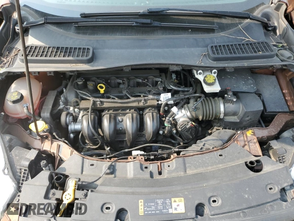 2017 Ford Escape S with VIN 1FMCU0F78HUC46672, listed as a Copart auction lot 59348095 with 96,481 mi miles and Salvage title. Bid and sale history available at DreamBid. Image 11.