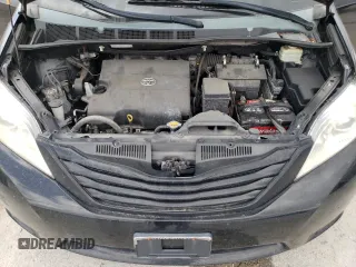 2014 Toyota Sienna L with VIN 5TDZK3DC3ES514520, listed as a Copart auction lot 52205295 with 71,402 mi miles and Salvage Title. Bid and sale history available at carsss.com. Image 12.