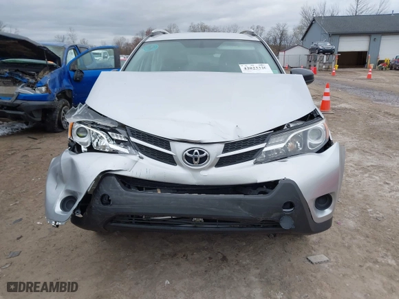 2014 Toyota RAV4 LE with VIN 2T3ZFREV3EW087829, listed as a IAAI auction lot 42023320 with 126,918 mi miles. Bid and sale history available at carsss.com. Image 12.