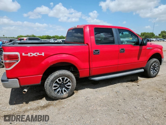 2009 Ford F-150 XL with VIN 1FTPW14V39KC73007, listed as a Copart auction lot 61447595 with 185,983 mi miles and Salvage title. Bid and sale history available at DreamBid. Image 3.