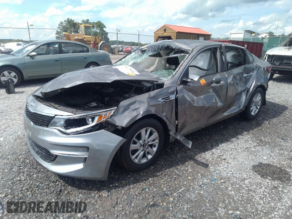2016 Kia Optima LX with VIN 5XXGT4L35GG022118, listed as a IAAI auction lot 41506708 with 113,160 mi miles. Bid and sale history available at carsss.com. Image 2.