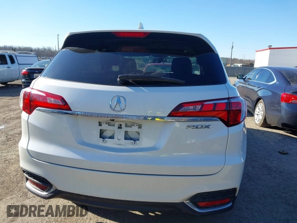 2017 Acura RDX w/Technology Pkg with VIN 5J8TB3H59HL010935, listed as a IAAI auction lot 41580699 with 1 mi miles. Bid and sale history available at carsss.com. Image 16.