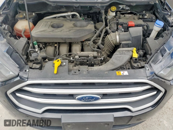 2019 Ford EcoSport SE with VIN MAJ6S3GL0KC259858, listed as a Copart auction lot 56474165 with 56,903 mi miles and Salvage Title. Bid and sale history available at DreamBid. Image 12.