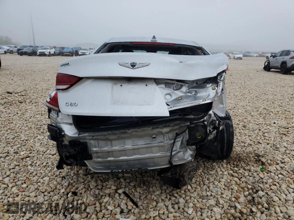 2017 Genesis G80 3.8L z VIN KMHGN4JE1HU175973, wystawiony jako Copart lot #55889575 z przebiegiem 106 543 mil mil oraz Szkoda całkowita • Salvage title. Historia ofert i sprzedaży dostępna na DreamBid. Obrazek 6.